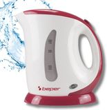 Beper Elektrische Waterkoker - 1 Liter - 900W - Cool Touch - Wit