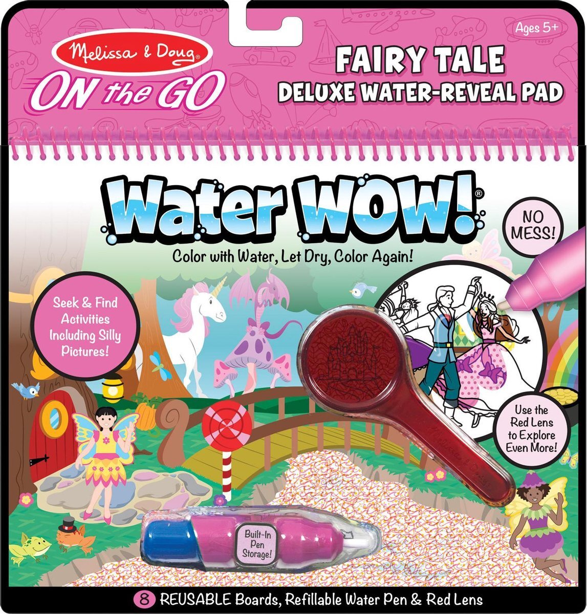 MELISSA & DOUG Water Wow Herbruikbaar Sprookje