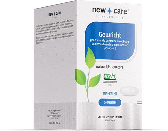 New Care Glucosamine Chondroïtine MSM Mangaan - 120 tabletten