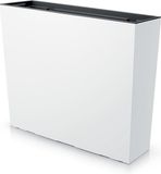 Prosperplast URBI CASE TOWER - Bloempot - Wit
