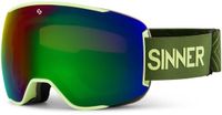 Sinner SNOWFLAKE skibril - Zwart - incl 2 lenzen