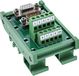 InLine D-Sub 9 aansluitblok, bus/stekker, schroefaansluiting, DIN-rail