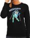 Bellatio Decorations Apres ski sweater dames - pizzaaa - zwart