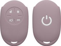kwmobile autosleutel hoesje geschikt voor Fiat 500E 4-knops autosleutel hoes - TPU autosleutel behuizing - Beschermende auto sleutel case - Sleuteletui in lila wolk