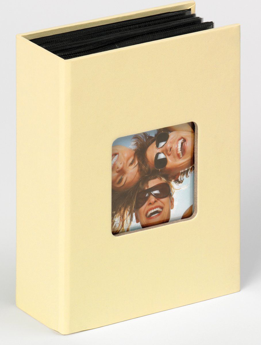 Walther Fun Fotoalbum insteek 100 foto's 10 x 15 cm Crème Linnenstructuur