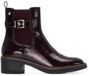 Carmela 162579 Bordeaux Chelsea Boots Vrouwen Synthetisch Blokhak 3-4 cm