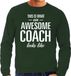 Awesome Coach Pull Vert Homme S