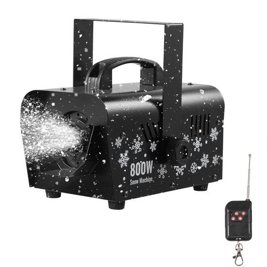 VEVOR Sneeuwmachine, 1500W Sneeuwkanon, Kunstmatige Sneeuwmaker