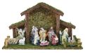Toyland® Traditionele kerststal - stal met 11 kerstfiguren - kerstversiering