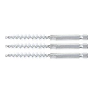 BGS Nylon Borstel - 9mm - Zeskantkop - 3 delig