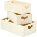 Creativ Company Opslagdoos Rechthoekig Hout 3 Stuks
