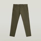 G-Star Bronson 3.0 Slim Chino Heren Joggingbroek Katoen Elastaan Dark Olive Gd 29/32