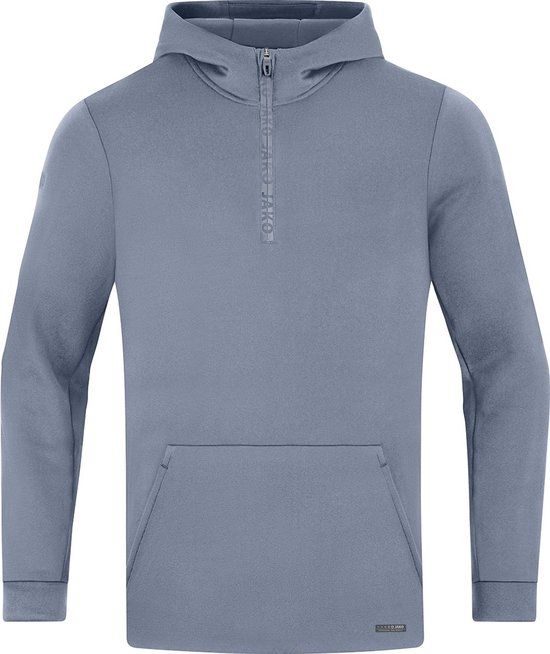 Jako Pro Casual Sweater Met Kap Heren - Smokey Blue - Maat M