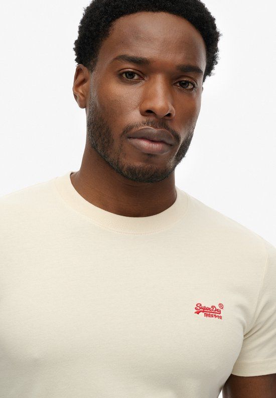 Superdry Essential Logo T-shirt Heren M Birch/Red