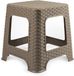 Plasicforte Marchepied/Tabouret - Taupe - Plastique - 32 x 32 x 30 cm