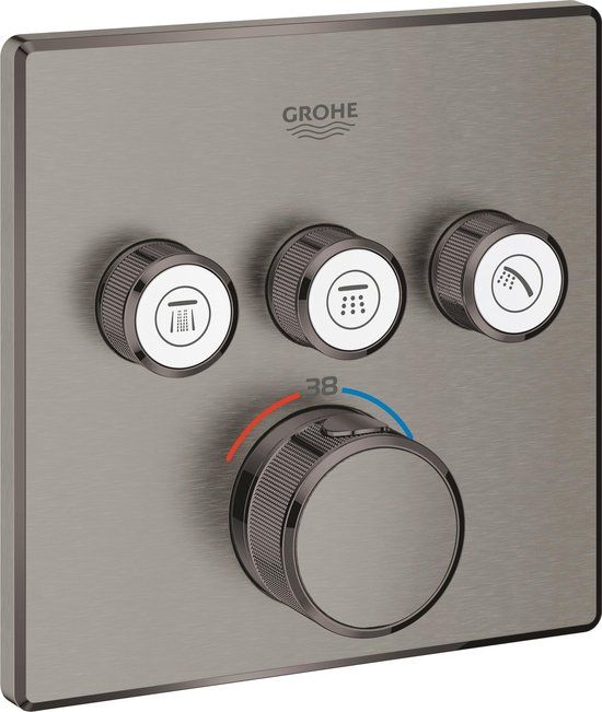 GROHE Grohtherm SmartControl Douchethermostaat - Hard Graphite - 29126AL0