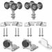 EBRO Icecat Kit De Roulement Pour Porte Coulissante