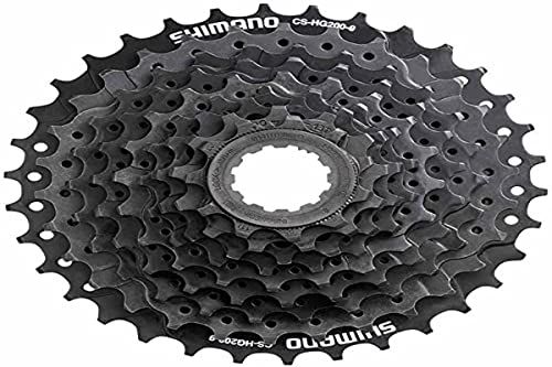 SHIMANO CS-HG200 9-speed cassette, black, 11-34 teeth