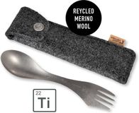 Light My Fire Eco Spork Kit Titanium Grijs