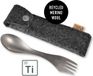 Light My Fire Eco Spork Kit Titanium Grijs