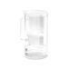 Wessper Waterfilterkan Glazen met LED-indicatorr, 2 liter, met filterpatronen - Wit