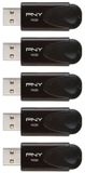 PNY Attaché 4 USB-stick 16 GB Zwart 5-pack