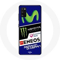 Maniacase Etui voor Oppo A16 Monster Energy Yamaha Eneos