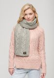 Superdry Cable Sjaal Grijs Vrouw