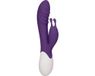 Heat Ignite Oplaadbare G Spot Rabbit Vibrator met Verwarmingsfunctie - Paars
