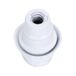 Lamphouder E14 van wit bakeliet, zelfborgend en halve schroefdraad. Ideaal voor uw verlichtingsprojecten, robuust en functioneel, brengt stijl en veiligheid in uw kamers.