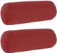 vidaXL Kussensloop - Wijnrood - 2 stuks - 15 x 40 cm - Polyester