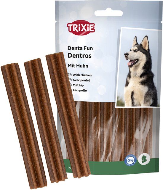 Trixie Kauwsnacks Hond Gevogelte - Versterkt Gebit en Frisse Adem