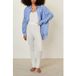 American Vintage Jukday Pantalon de survêtement Nacre Taille : M