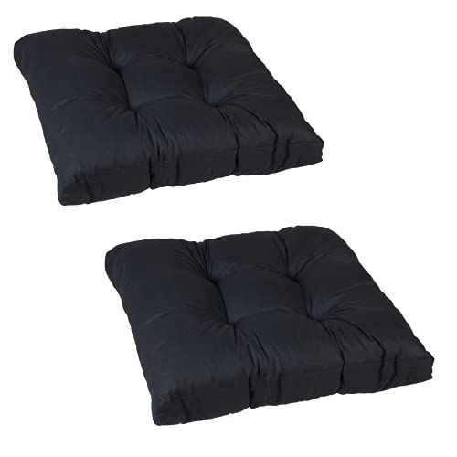 Beautissu Coussin lounge 50x40x12cm - Gris clair - Pour Dossier - Idéal pour extérieur jardin