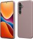 kwmobile telefoonhoesje geschikt voor Samsung Galaxy S23 FE - Hoesje met siliconen coating - Smartphone case in licht oudroze