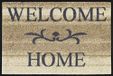 Kleen-Tex Deurmat Wash & Dry Welcome Home Beige - 40 x 60cm