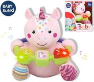 4KidsOnly Reig Muzikale Knuffel Olifant Eenhoorn 20cm