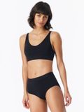 Schiesser Slip Retro - Classic Seamless Vrouwen Schwarz, Orchid