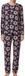 Ammann Dames pyjama Mix & Match night sky gebloemd lange mouw katoen/modal XXL