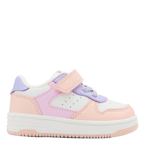 Graceland Imitatieleren Sneakers - Lila/Lichtroze/Wit