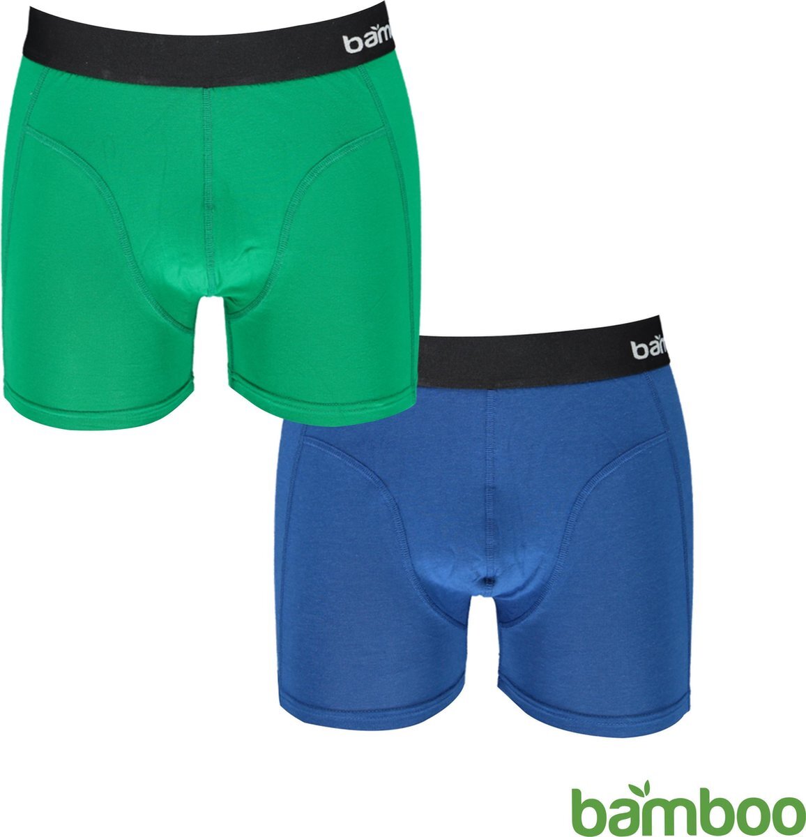 Apollo Bamboo Boxershort - Heren - Multicolor - 2 pack - Maat L