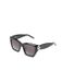 Furla Sonnenbrille Glänzend Schwarz