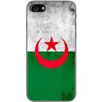 Apple Drapeau algerie Bedrukt siliconen hoesje compatibel met Apple iPhone SE 2020, Apple iPhone SE 2022