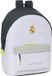 Real Madrid CF Sac à dos Score - 44 x 31 x 18 cm - Polyester - Blanc