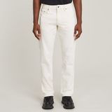 G-Star Mosa Straight Jeans Heren 29/32 Katoen Elastaan Beige