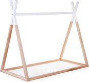 Childhome Tipi Bed - 70x140 cm - Natural White - Wooden