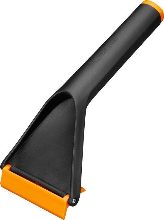 Fiskars Solid ijskrabber - Zwart/Oranje