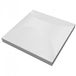 Wentex 3D Deco Panel toile extensible (stretch) SEG pour panneau déco 3D - Blanc - 1 x 1 m