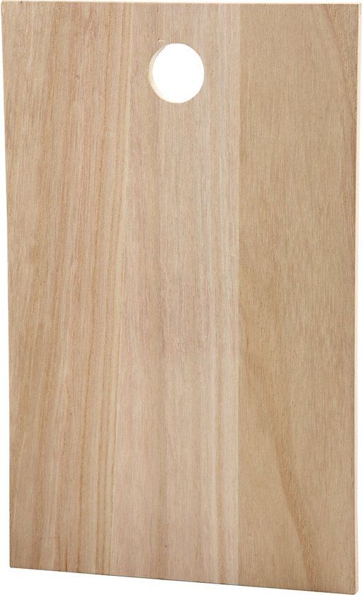 Creativ company CC Houten Bord Snijplank 35x22 cm
