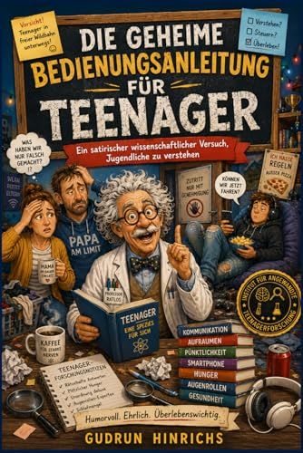 Die geheime Bedienungsanleitung für Teenager: Ein satirischer wissenschaftlicher Versuch, Jugendliche zu verstehen